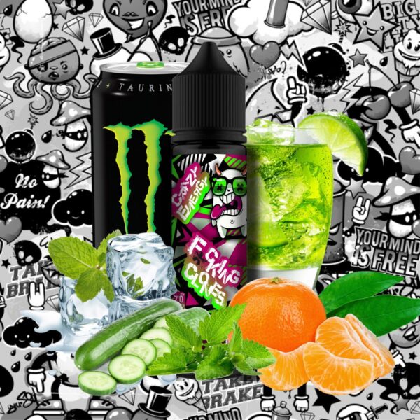 Liquido F*ucking Clones x 60ml 3 mg Crazy Energy