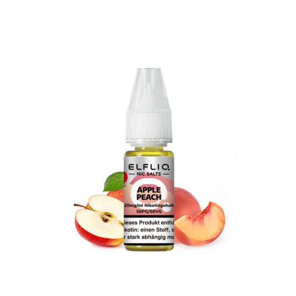 Salt Nic Elfbar 30mlx35mg Apple Peach
