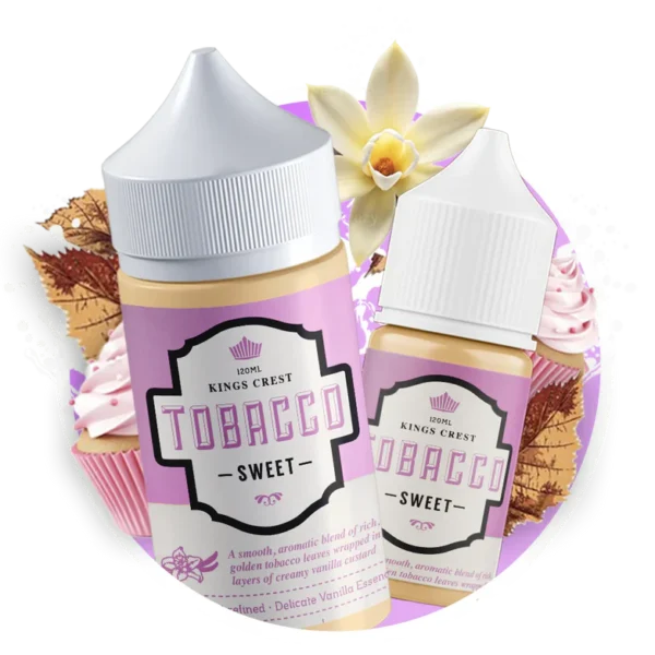 King Crest VCT 30ml x 35mg Tobacco Sweet