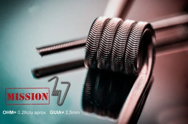 Resistencia chino vape ni80 Mission