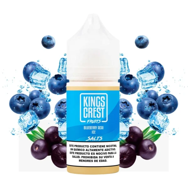 King Crest 30ml x 20mg Blueberry Acai