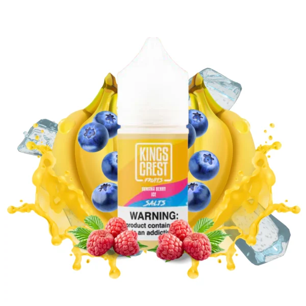 King Crest 30ml x 20mg Banana Berry Ice