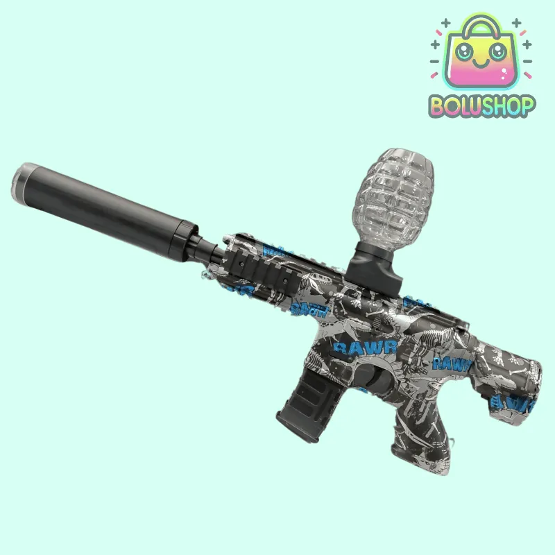 Arma Hidrogel Automatica M416 Azul