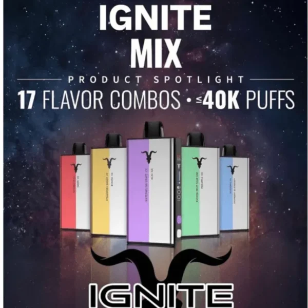 Ignite Mix 5% 40k Puffs Mighty Melon / Menthol